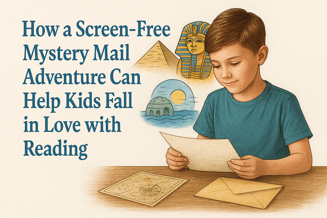 How a Screen-Free Mystery Mail Adventure Can Help Kids Fall in Love with Reading