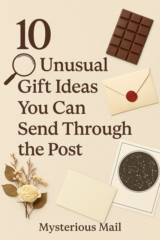 10 Unusual Gift Ideas You Can Send Through the Post